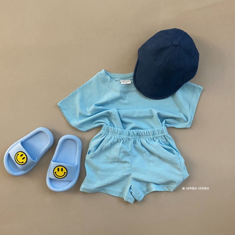 HARO HARO - Korean Children Fashion - #Kfashion4kids - Bio Top Bottom Set - 5