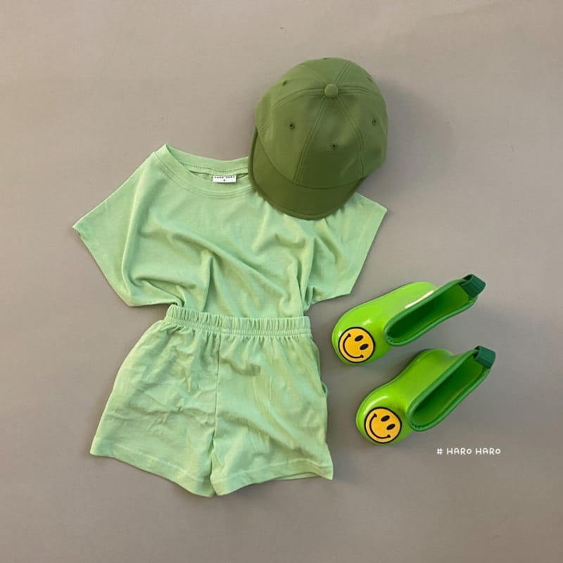 HARO HARO - Korean Children Fashion - #Kfashion4kids - Bio Top Bottom Set - 6