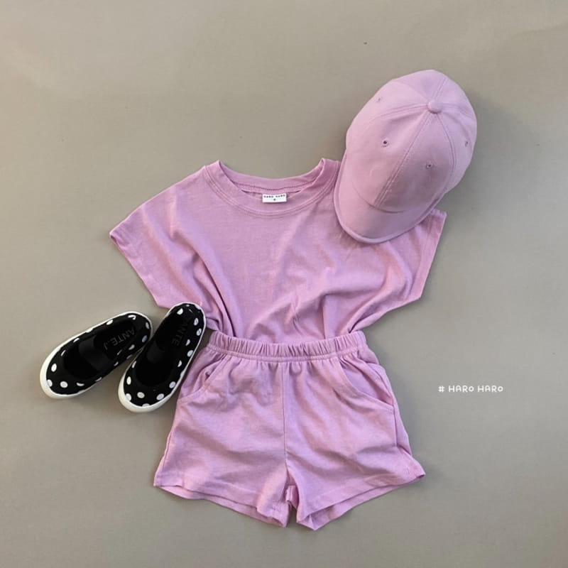 HARO HARO - Korean Children Fashion - #Kfashion4kids - Bio Top Bottom Set - 7