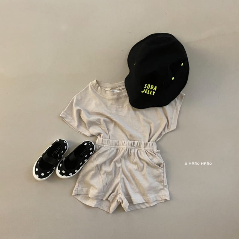 HARO HARO - Korean Children Fashion - #Kfashion4kids - Bio Top Bottom Set - 8