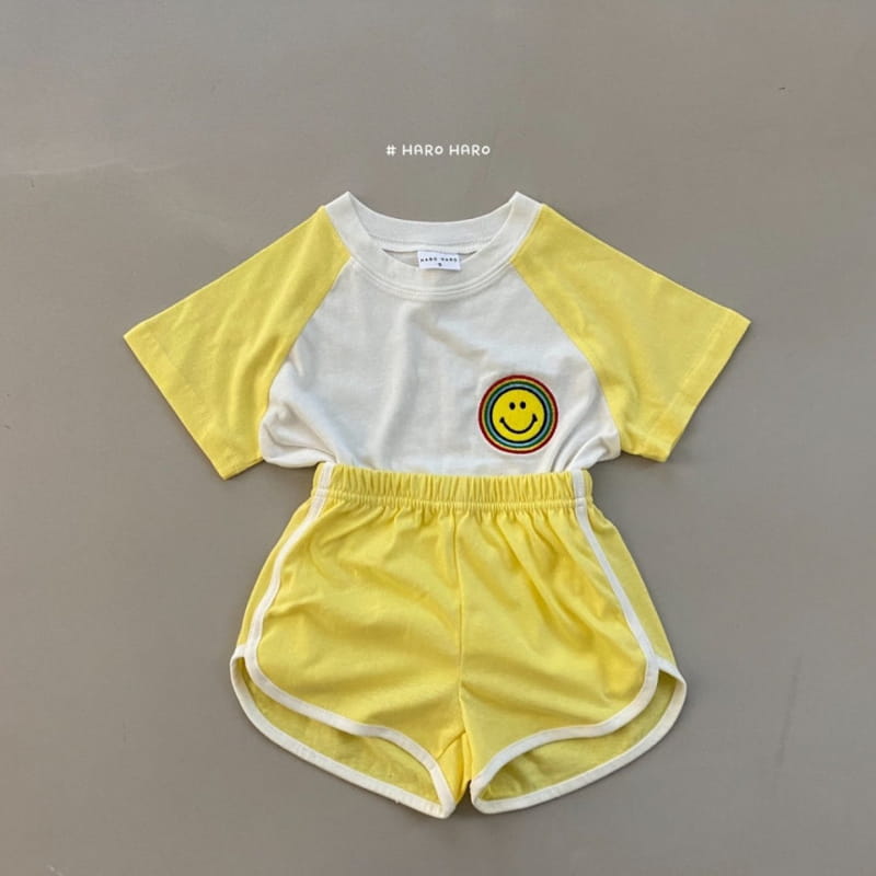 HARO HARO - Korean Children Fashion - #Kfashion4kids - Rainbow Top Bottom Set - 4