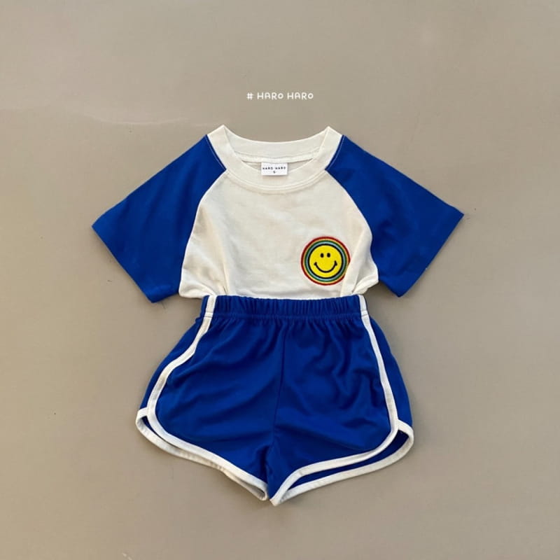 HARO HARO - Korean Children Fashion - #Kfashion4kids - Rainbow Top Bottom Set - 6