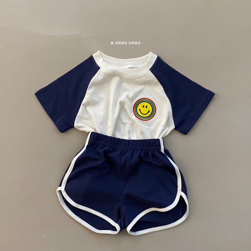 HARO HARO - Korean Children Fashion - #Kfashion4kids - Rainbow Top Bottom Set - 7