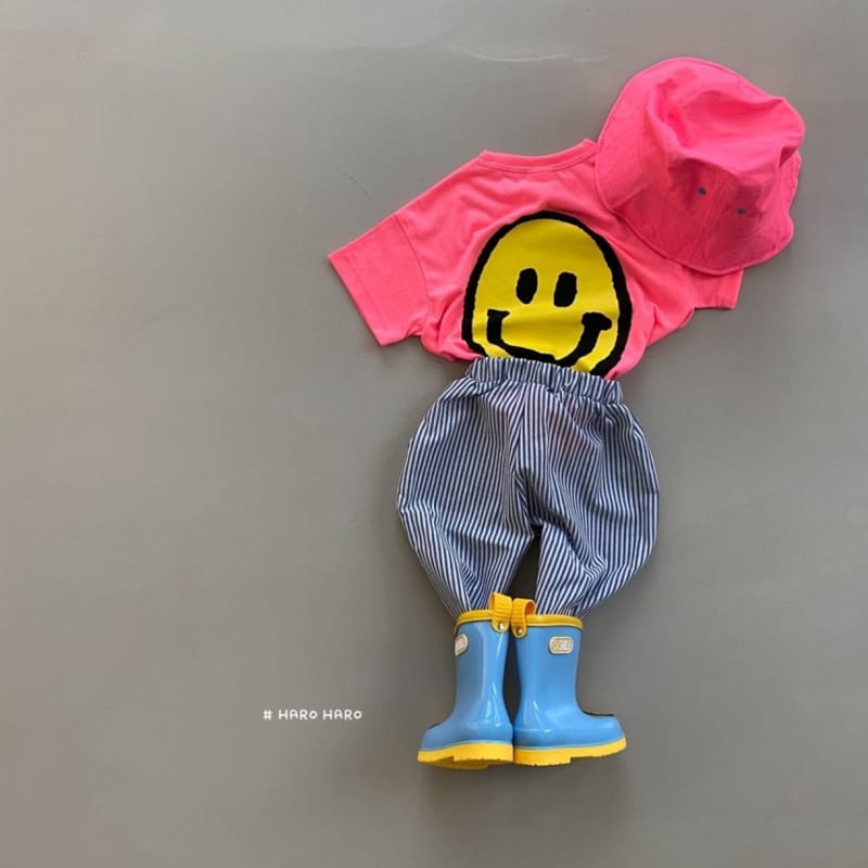 HARO HARO - Korean Children Fashion - #Kfashion4kids - Monster Smile Short Sleeves Tee - 10