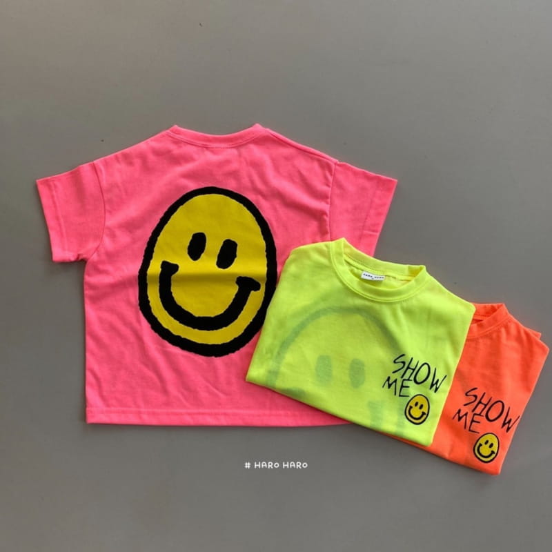 HARO HARO - Korean Children Fashion - #Kfashion4kids - Monster Smile Short Sleeves Tee - 2