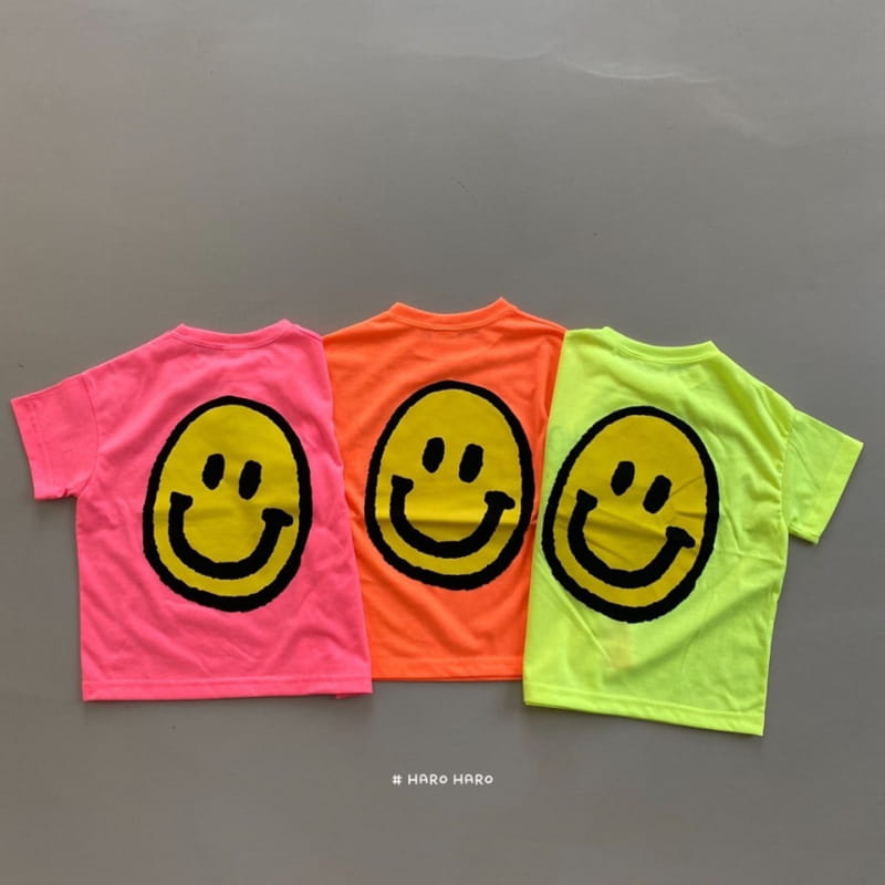 HARO HARO - Korean Children Fashion - #Kfashion4kids - Monster Smile Short Sleeves Tee - 4