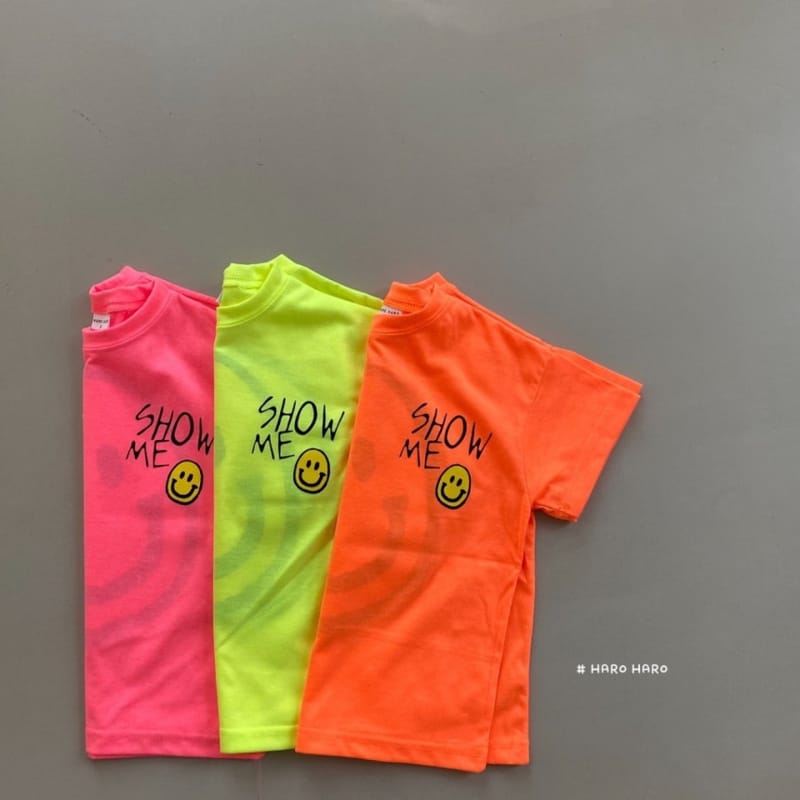 HARO HARO - Korean Children Fashion - #Kfashion4kids - Monster Smile Short Sleeves Tee - 5