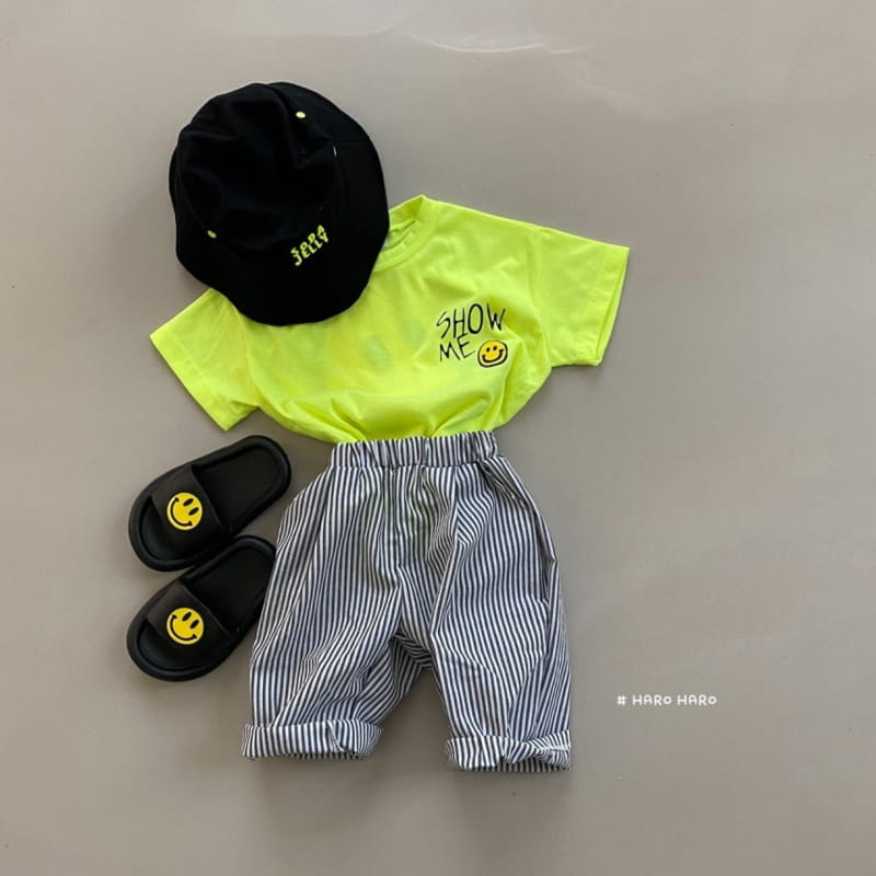 HARO HARO - Korean Children Fashion - #Kfashion4kids - Monster Smile Short Sleeves Tee - 7