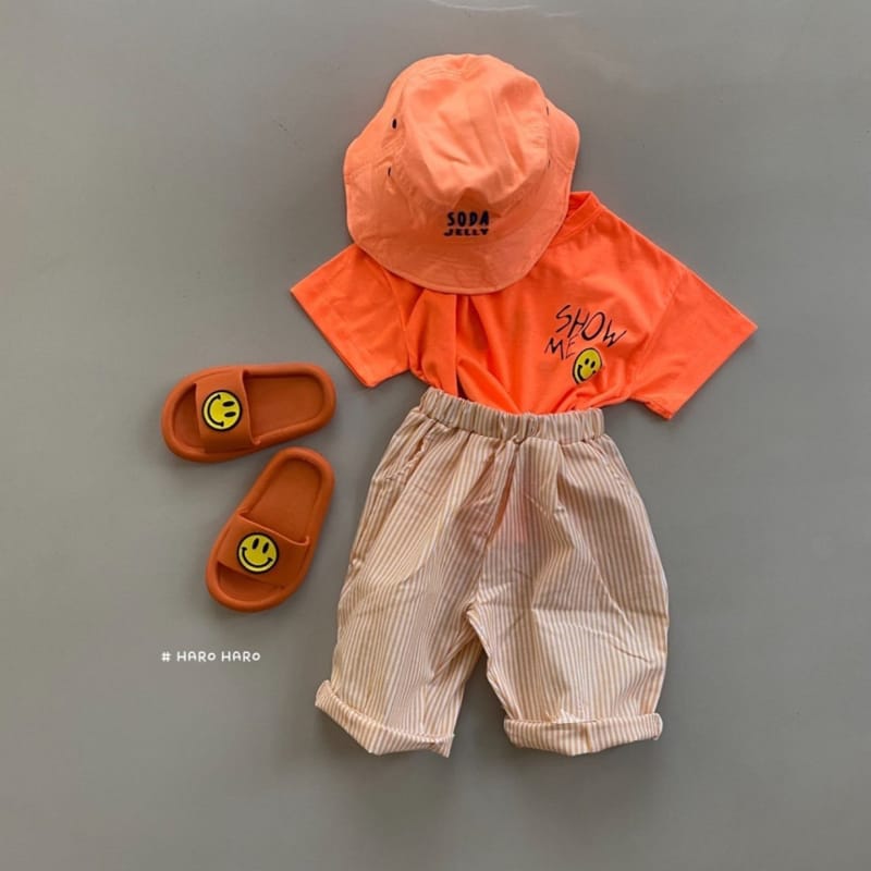 HARO HARO - Korean Children Fashion - #Kfashion4kids - Monster Smile Short Sleeves Tee - 8