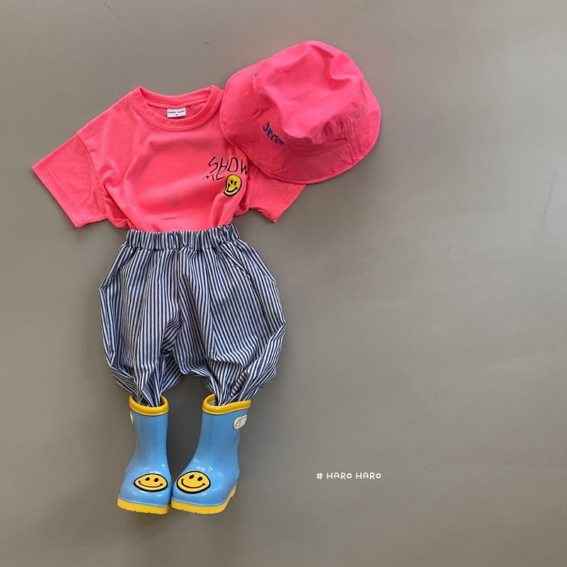 HARO HARO - Korean Children Fashion - #Kfashion4kids - Monster Smile Short Sleeves Tee - 9