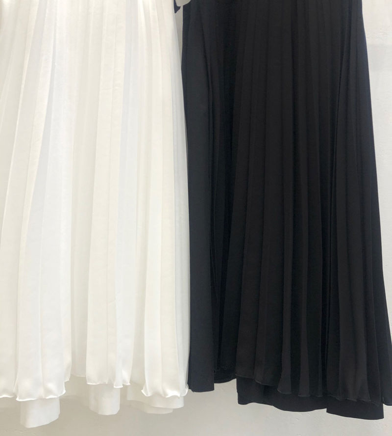 HAVE - Korean Women Fashion - #Kfashion - Lucci Wrap Pleats One-piece - 5