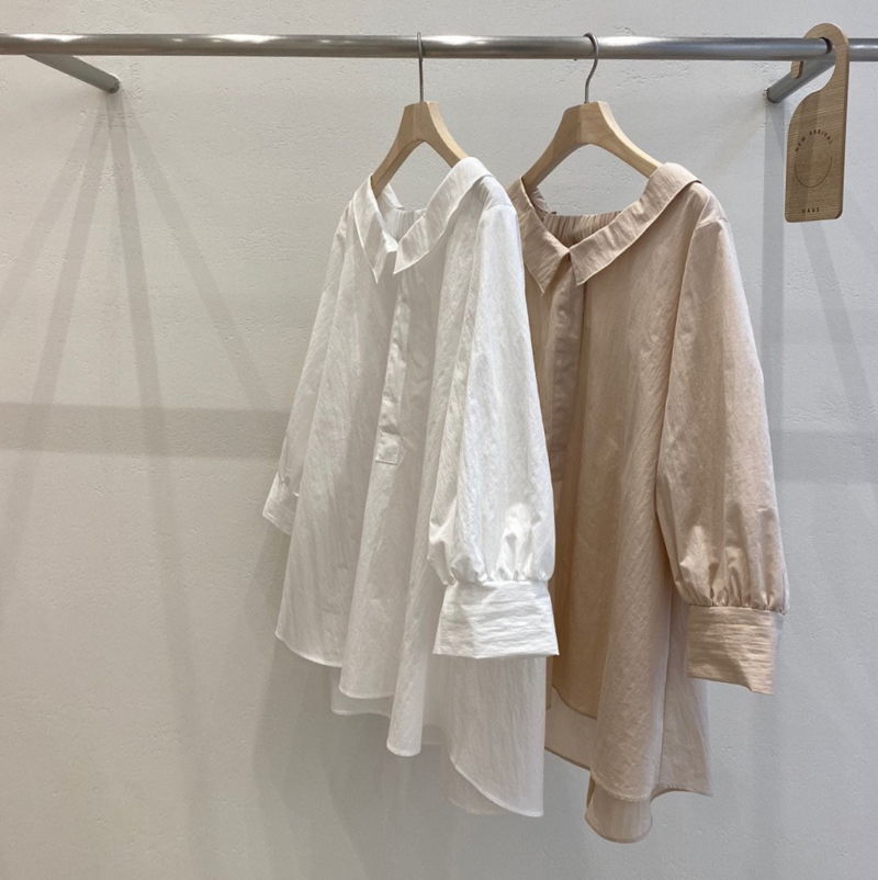 HAVE - Korean Women Fashion - #Kfashion - Della Shirring Blouse - 6