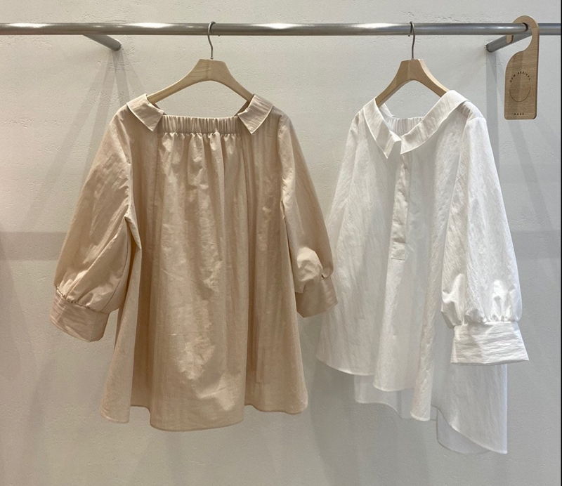 HAVE - Korean Women Fashion - #Kfashion - Della Shirring Blouse - 7