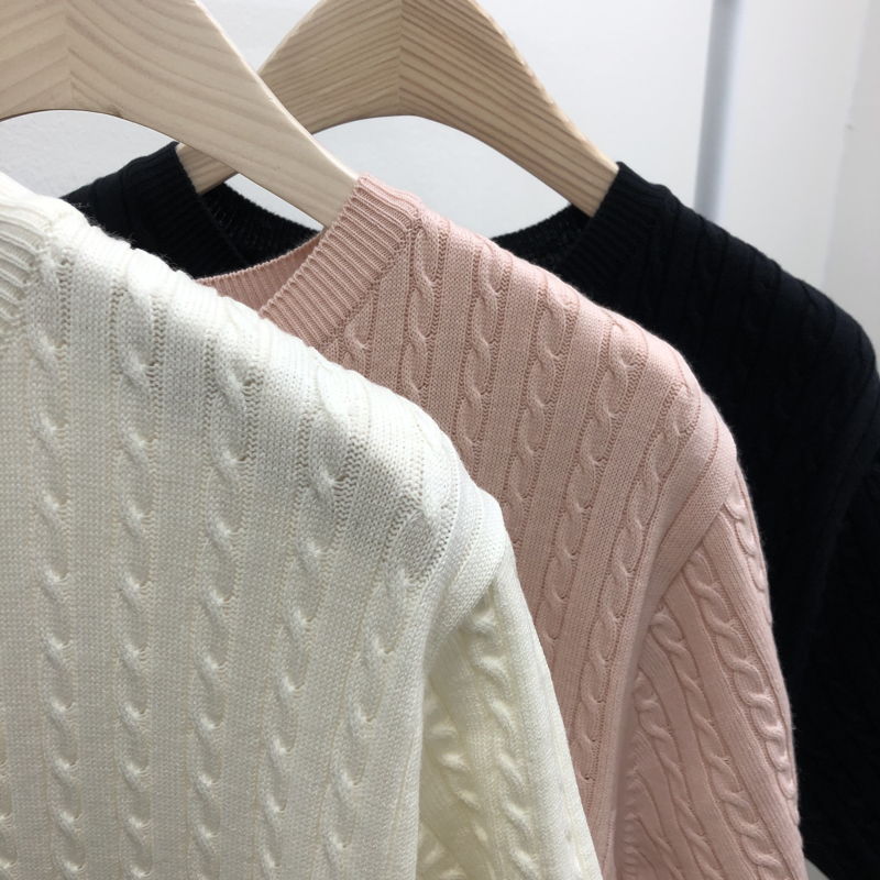 HAVE - Korean Women Fashion - #Kfashion - Cable Knit One-piece - 2