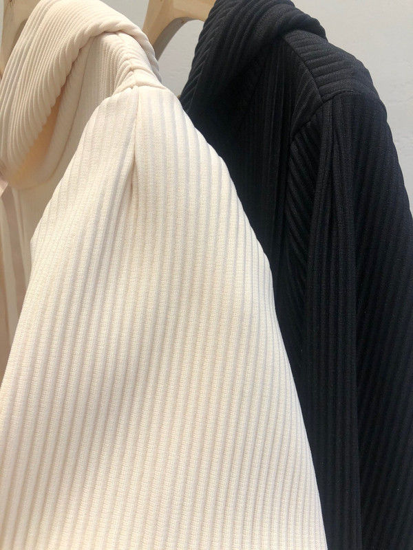 HAVE - Korean Women Fashion - #Kfashion - Every Pleats Hood One-piece - 7