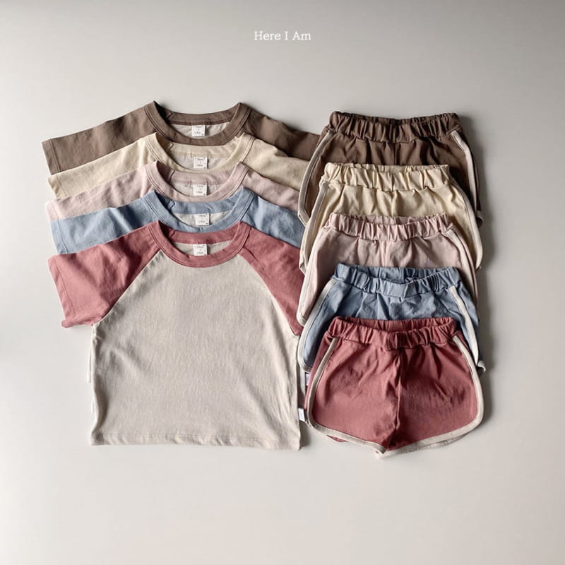 HERE I AM - Korean Children Fashion - #Kfashion4kids - New Everyday Top Bottom Set
