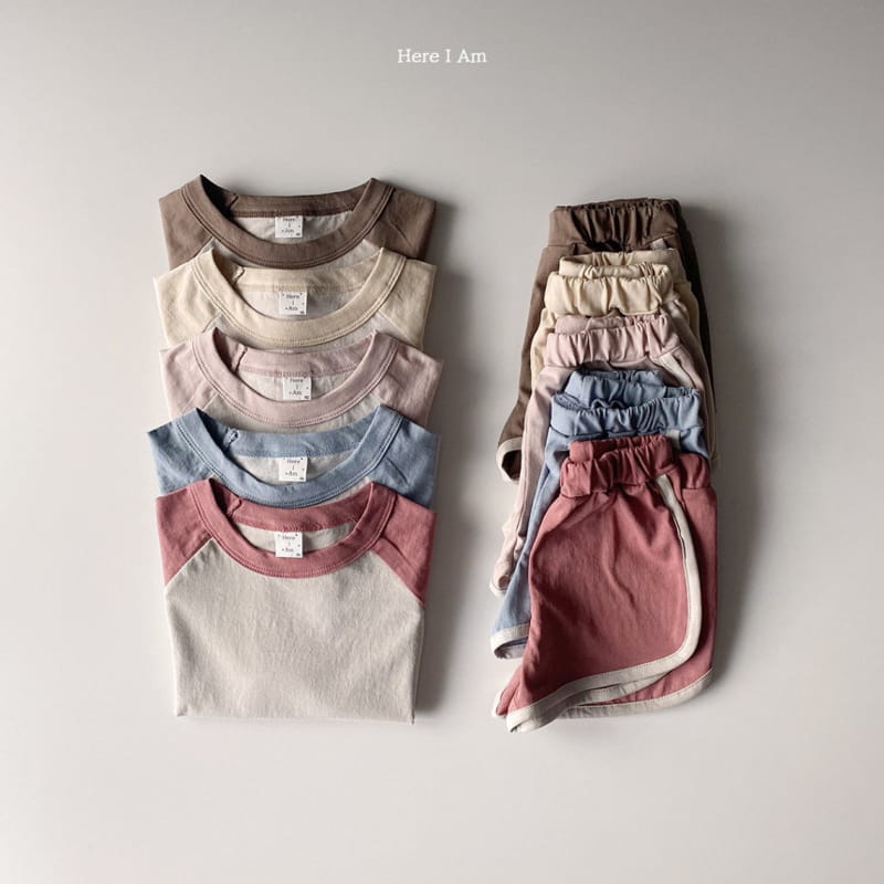 HERE I AM - Korean Children Fashion - #Kfashion4kids - New Everyday Top Bottom Set - 2