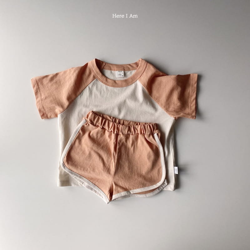 HERE I AM - Korean Children Fashion - #Kfashion4kids - New Everyday Top Bottom Set - 5