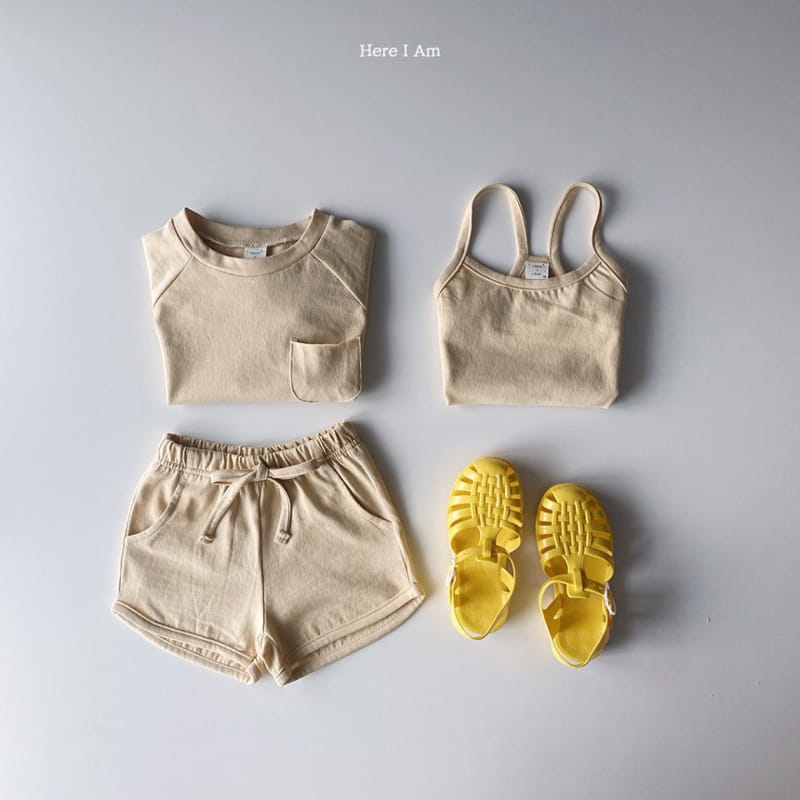 HERE I AM - Korean Children Fashion - #Kfashion4kids - 3 Way Top Bottom Set - 3