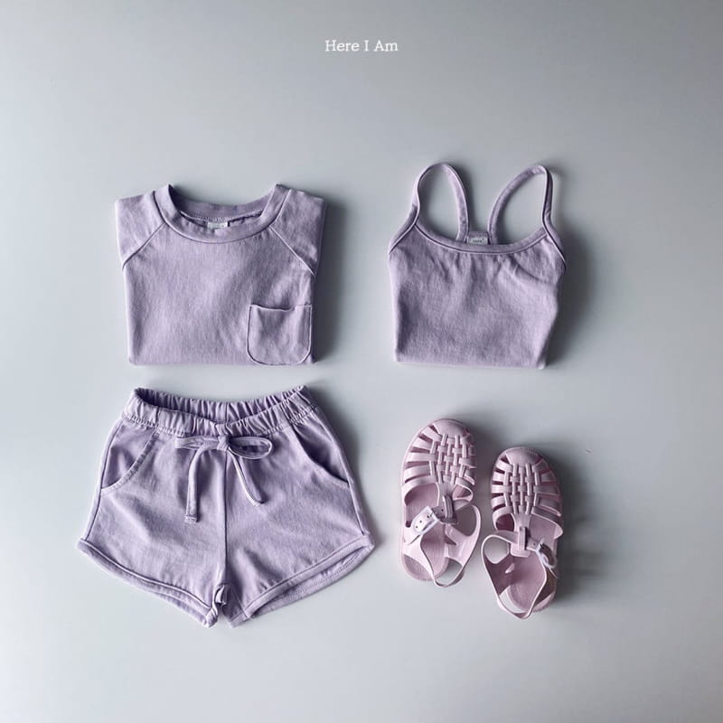 HERE I AM - Korean Children Fashion - #Kfashion4kids - 3 Way Top Bottom Set - 4