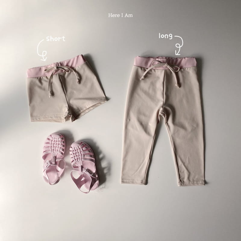 HERE I AM - Korean Children Fashion - #Kfashion4kids - Barney Rashguard Top Bottom Set - 2