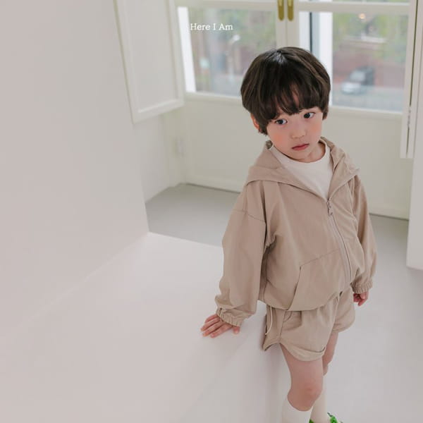 HERE I AM - Korean Children Fashion - #Kfashion4kids - Cos Anorak Bottom Pouch Set - 5