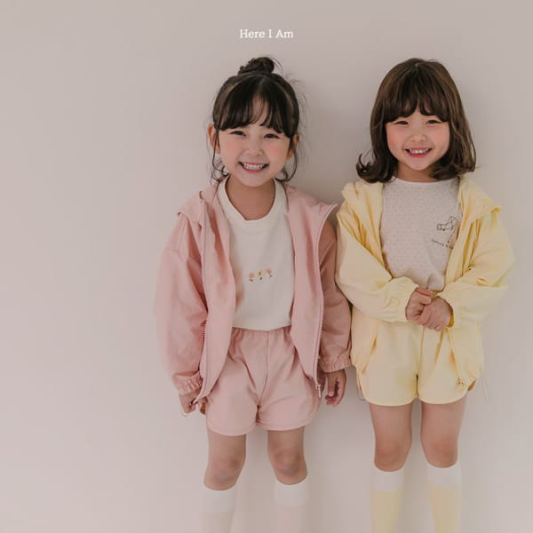 HERE I AM - Korean Children Fashion - #Kfashion4kids - Cos Anorak Bottom Pouch Set - 6
