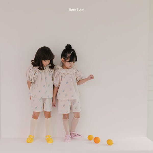 HERE I AM - Korean Children Fashion - #Kfashion4kids - Olivia Top Bottom Set - 4