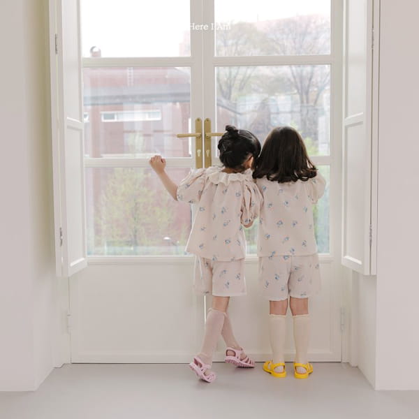 HERE I AM - Korean Children Fashion - #Kfashion4kids - Olivia Top Bottom Set - 6