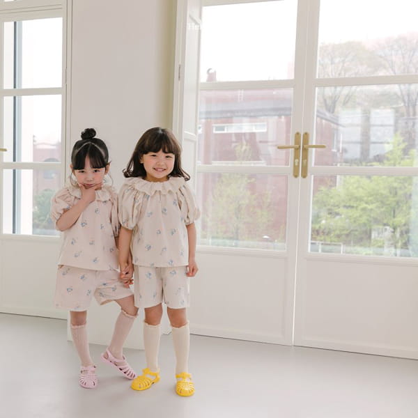 HERE I AM - Korean Children Fashion - #Kfashion4kids - Olivia Top Bottom Set - 8