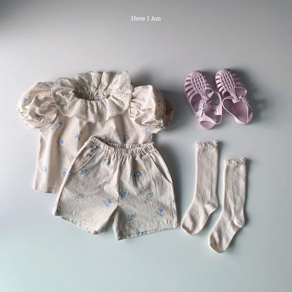 HERE I AM - Korean Children Fashion - #Kfashion4kids - Olivia Top Bottom Set - 9
