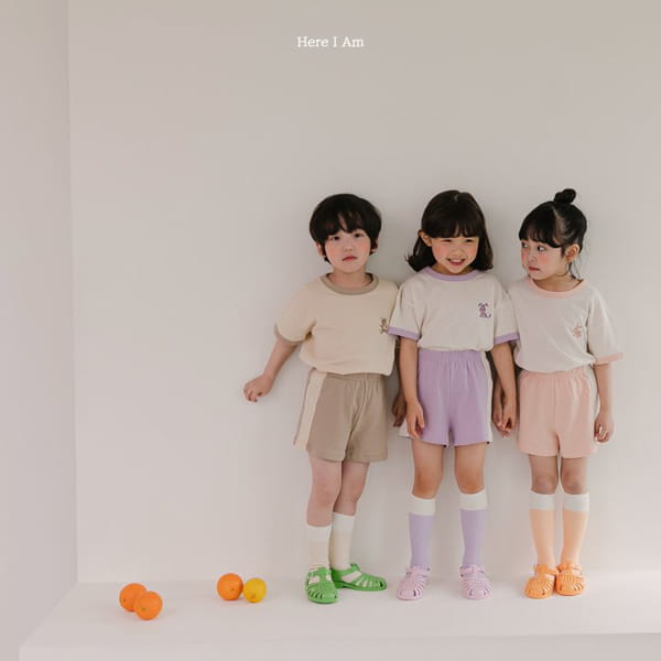HERE I AM - Korean Children Fashion - #Kfashion4kids - Summer Animal Top Bototm Set - 3