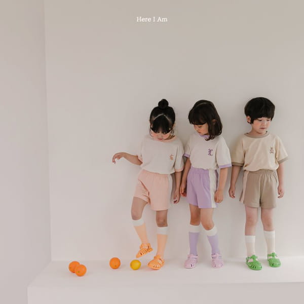 HERE I AM - Korean Children Fashion - #Kfashion4kids - Summer Animal Top Bototm Set - 6