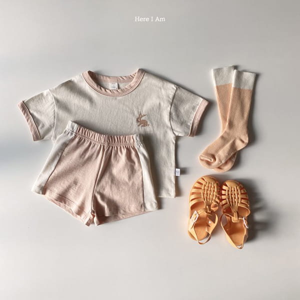 HERE I AM - Korean Children Fashion - #Kfashion4kids - Summer Animal Top Bototm Set - 9