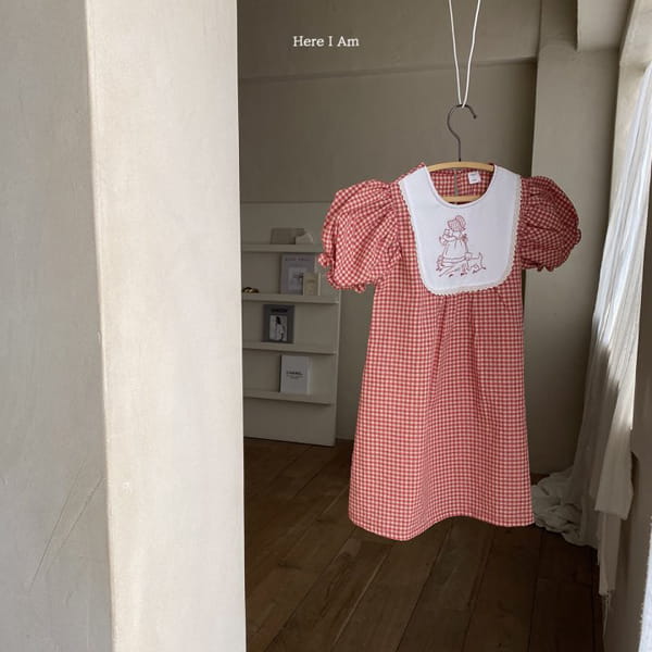 HERE I AM - Korean Children Fashion - #Kfashion4kids - Morley Check One-piece - 10