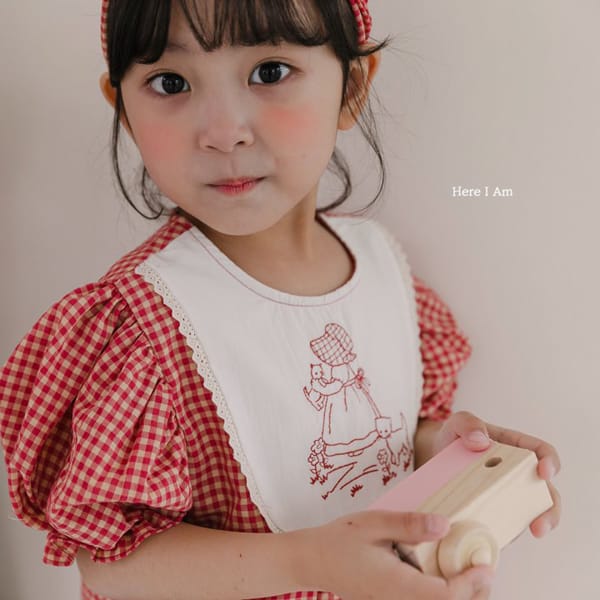 HERE I AM - Korean Children Fashion - #Kfashion4kids - Morley Check One-piece - 5