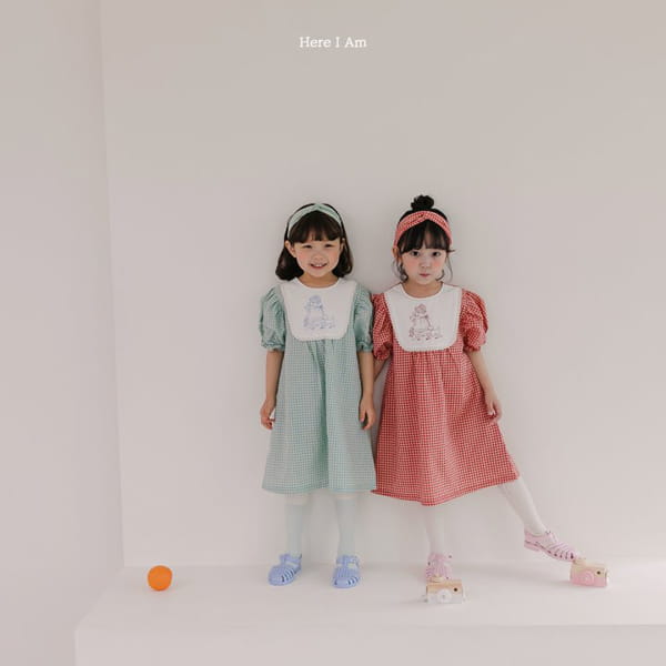 HERE I AM - Korean Children Fashion - #Kfashion4kids - Morley Check One-piece - 6