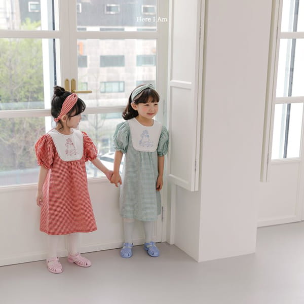 HERE I AM - Korean Children Fashion - #Kfashion4kids - Morley Check One-piece - 7