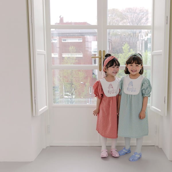 HERE I AM - Korean Children Fashion - #Kfashion4kids - Morley Check One-piece - 9