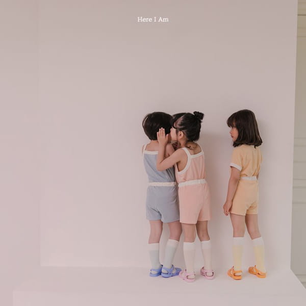 HERE I AM - Korean Children Fashion - #Kfashion4kids - Melo Cotton Span Top Bottom Set - 7