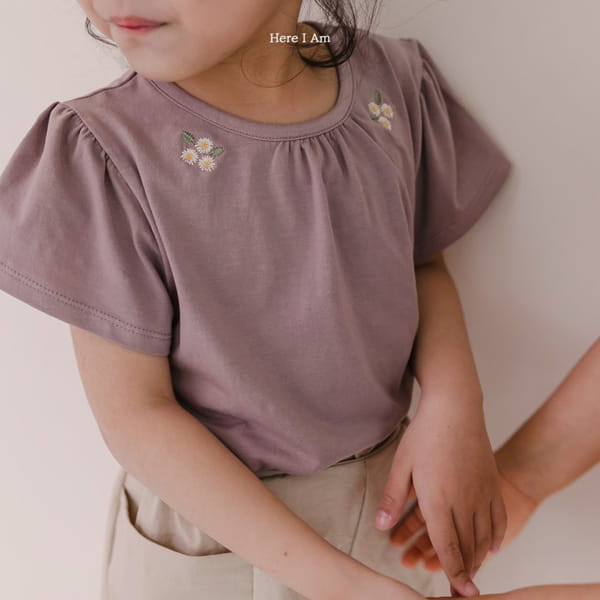 HERE I AM - Korean Children Fashion - #Kfashion4kids - Daisy Shirring Tee - 3