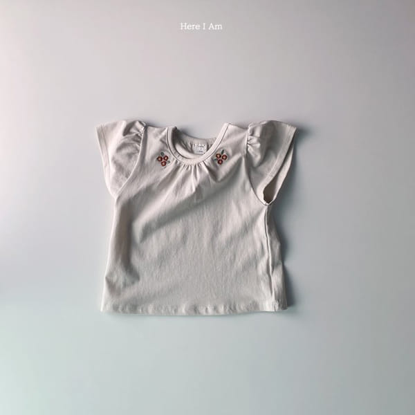 HERE I AM - Korean Children Fashion - #Kfashion4kids - Daisy Shirring Tee - 9