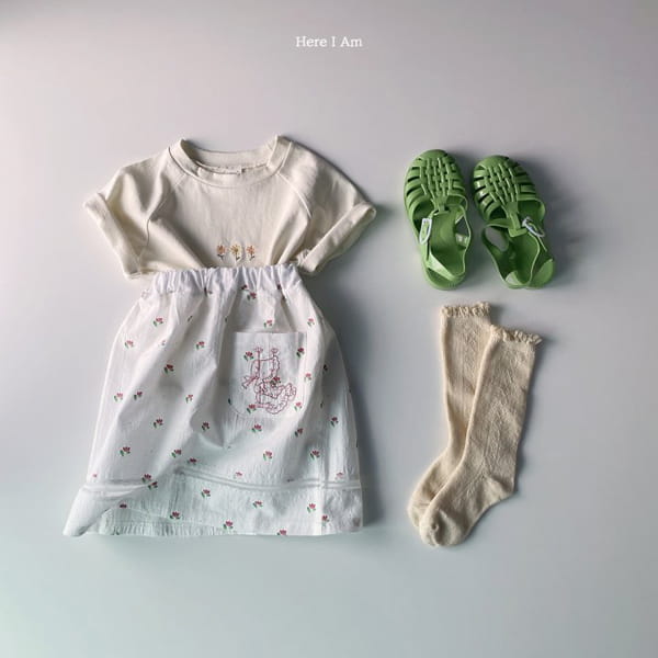 HERE I AM - Korean Children Fashion - #Kfashion4kids - French Tee - 9