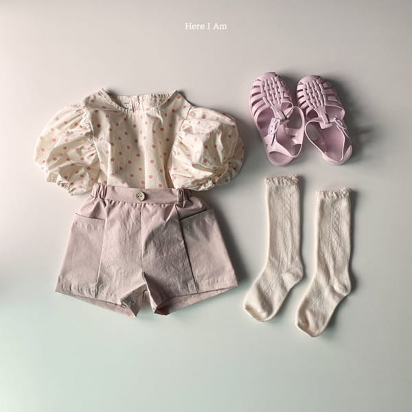HERE I AM - Korean Children Fashion - #Kfashion4kids - Purine Dot Blouse - 11
