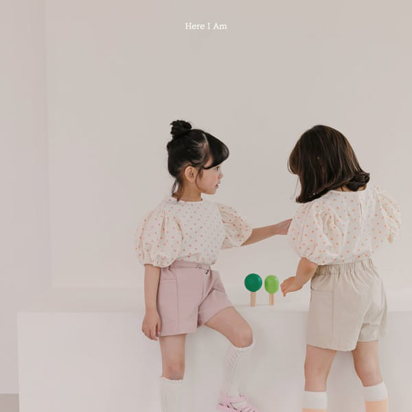 HERE I AM - Korean Children Fashion - #Kfashion4kids - Purine Dot Blouse - 3