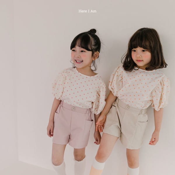 HERE I AM - Korean Children Fashion - #Kfashion4kids - Purine Dot Blouse - 6