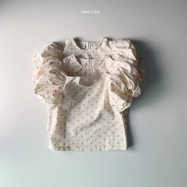 HERE I AM - Korean Children Fashion - #Kfashion4kids - Purine Dot Blouse - 8
