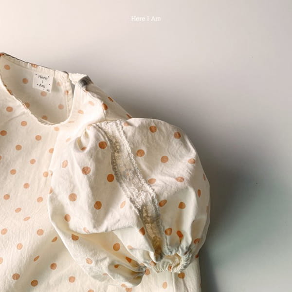 HERE I AM - Korean Children Fashion - #Kfashion4kids - Purine Dot Blouse - 9