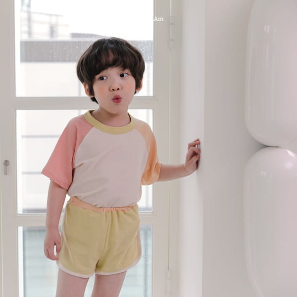 HERE I AM - Korean Children Fashion - #Kfashion4kids - Plate Top Bottom Set - 2