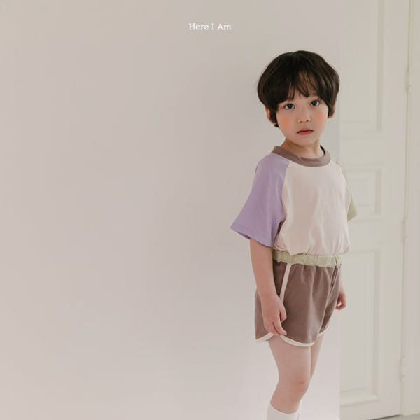 HERE I AM - Korean Children Fashion - #Kfashion4kids - Plate Top Bottom Set - 3